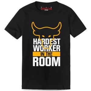Project Rock Hardest Worker in The Room Reloaded T Shirt