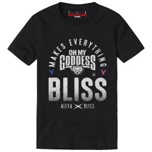 Alexa Bliss Makes Everything Bliss Digital Print T Shirt
