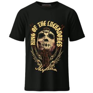 Men's Black Dominik Mysterio King of The Luchadores T-Shirt