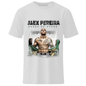 Men's White Alex Pereira Destined T Shirt