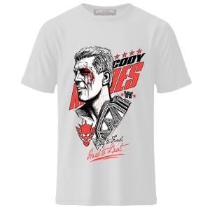 Men's White Cody Rhodes Easy To Find Hard To Beat T-Shirt
