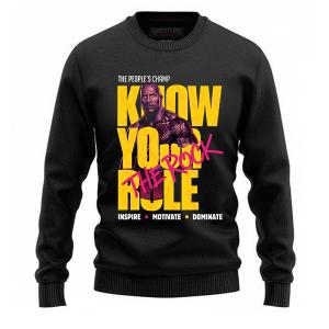 The Rock “Know Your Role” Sweatshirt Streetwear Edition