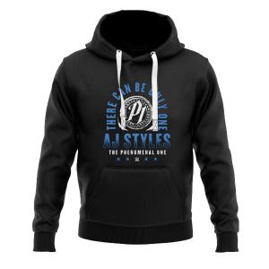A.J. Styles There Can Only Be One Digital Print Kangaroo Hoodie