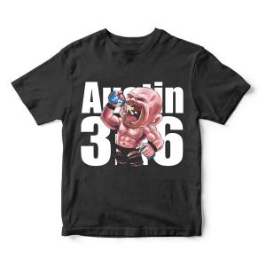 WWE Austin 3:16 Artistic Digital Printed Kids T Shirt