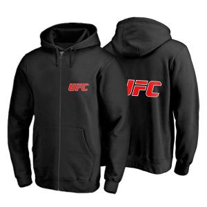  UFC Digital Print Zipper Hoodie