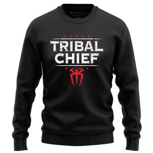 Tribal Chief - Black Digital Printed Sweat Shirt