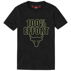 The Rock - 100 Percent Effort Under Armour Digital T Shirt