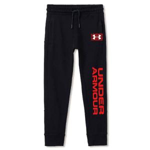 Black Under Armour Logo Printed Trouser