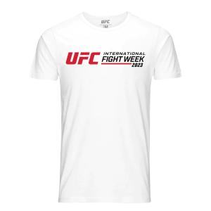 MEN'S UFC IFW 2023 SS T-SHIRT WHITE Digital Print T Shirt