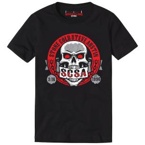 Men's Black Stone Cold SCSA Digital T-Shirt
