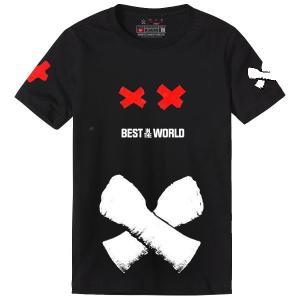 CM Punk Best In The World Revolution Digital Print Black T Shirt