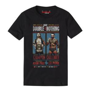 Double or Nothing - Hangman Adam Page vs CM Punk Digital T Shirt