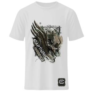 White Cody Rhodes Captain Rhodes T-Shirt