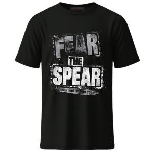 Men's Black Bron Breakker Fear The Spear T-Shirt
