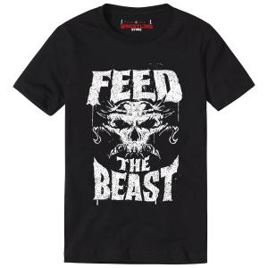 Black Brock Lesnar Feed The Beast Digital T-Shirt