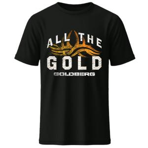 Men's Black Goldberg All The Gold T-Shirt