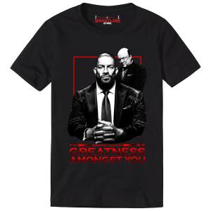 Black Roman Reigns Greatness Amongst You Digital T-Shirt