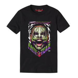 Jeff Hardy - Faith Over Fear Black Cotton Digital Print T Shirt