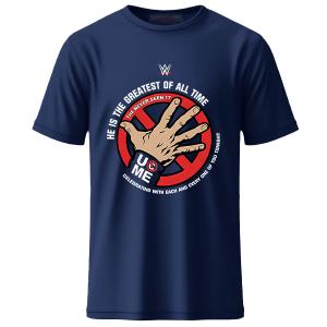 Men's Navy John Cena Never Seen 17 You Can't See Me T-Shirt