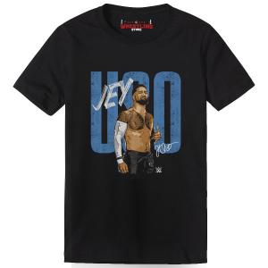Jey Uso Pose Black Digital Print Limited Edition T Shirt