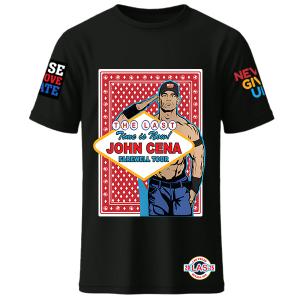 John Cena Farewell Tour 2025 Las Vegas T-Shirt