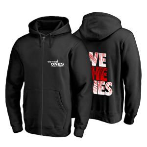 We The Ones - Bloodline Winter Digital Print Fleece Hoodie