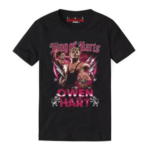 WWE Legend Owen Hart - King of Harts Digital Print T Shirt