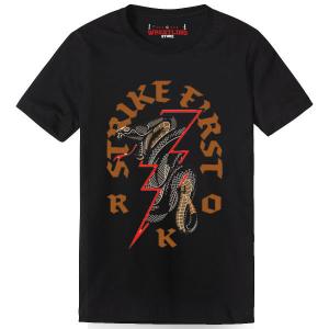 Randy Orton Strike First Viper Bolt Black Digital T-Shirt