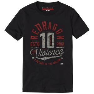 AEW REDRAGON 10 Years Of Violence Digital T Shirt