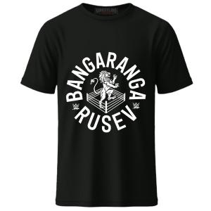 Men's Black Rusev Bangaranga Black T-Shirt