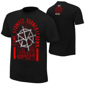 Seth Rollins Came Stomped Burned it Down T-Shirt