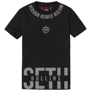 Seth Rollins Redesign Rebuild Reclaim Neck Bottom Digital T Shirt