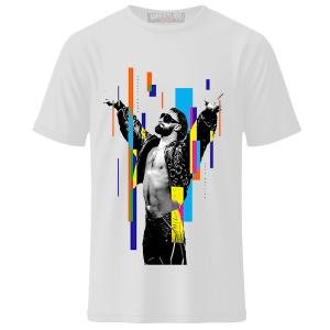 Buy Men's White Seth Rollins Photo T-Shirt Online in Pakistan