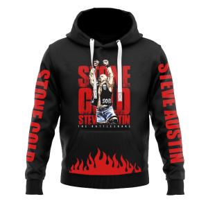 Stone Cold The Fire Line Limited Edition Kangaroo Hoodie