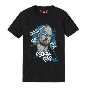 Stone Cold Bottom Line WWE Legend Digital Print T Shirt