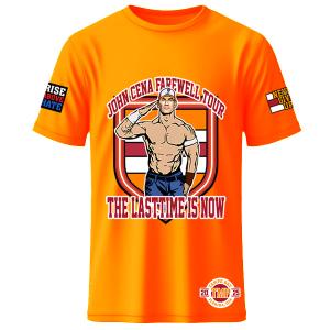 Men's Orange John Cena Farewell Tour 2025 Tampa T-Shirt