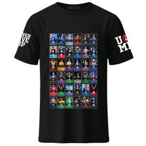 Men's Black John Cena Trading Cards T-Shirt