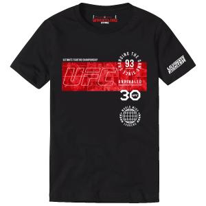 UFC - 30 Years Special Edition Black Digital Print T Shirt