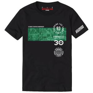 UFC Ultimate Fighter - 30 Years Black Digital Print T Shirt