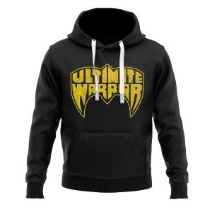 The Ultimited Warrior Black Digital Print Kangaroo Hoodie