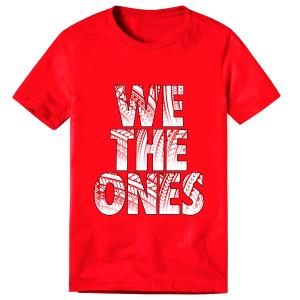 We The Onces Red Limited Edition Digital T Shirt