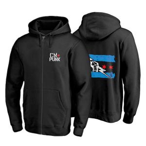 CM PUNK WWE Return Back Digital Print Zipper Hoodie